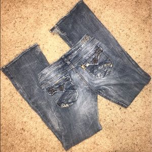 Silver Tuesday Flap Jeans